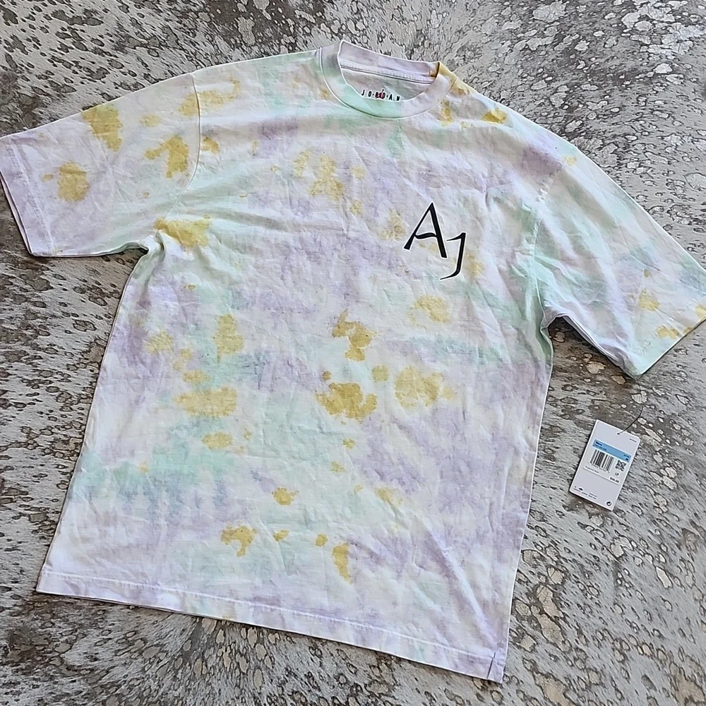 Nike Jordan Tye Dye Tee Shirt SzM NWT